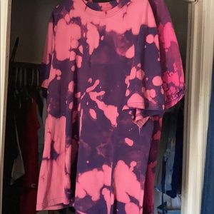 Two tye dye shirts